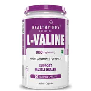 Healthyhey Nutrition L-valine - 60 Vegetable Capsules