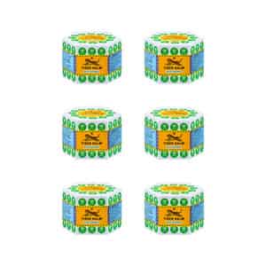 Tiger Balm White Ointment| Ayurvedic Pain Relief Balm | 9ml Each | Pack Of 6