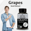 Earth King Grapes Seed Extract Capsule Supports | Immunity & Antioxidant Supplement - 500mg 60 Nos