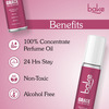Bake Grace White Oud Attar Perfume Oil Roll-On | 24H Long Lasting Alcohol-Free Unisex Fragrance 10Ml