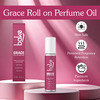 Bake Grace White Oud Attar Perfume Oil Roll-On | 24H Long Lasting Alcohol-Free Unisex Fragrance 10Ml