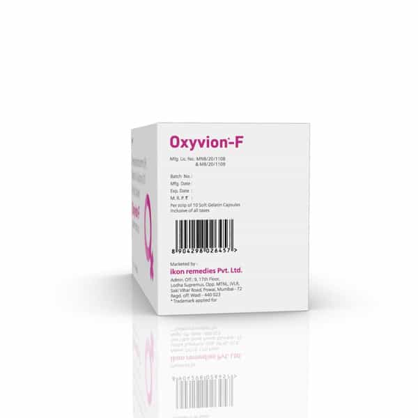Oxyvion F Strip Of 10 Softgel Capsules