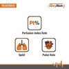 Oxysat - Finger Tip Pulse Oximeter With Spo2 | Perfusion Index Oleds Display & 18M Warranty | Orange