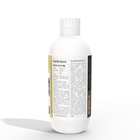 Sharrets Vegetable Glycerine For Skin - Usp | Fcc | Ipec - Food Grade - Pack Of 2 | 1kg Each