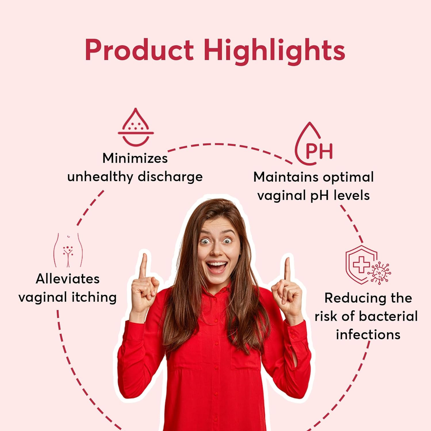 Bug Buddy Vulva Care | Vaginal Probiotic Supplement | Promotes Vaginal Bacteria | 15 Days Pack