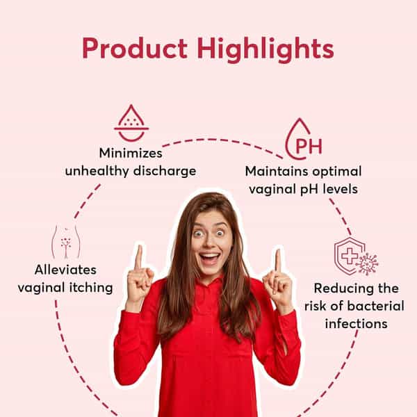 Bug Buddy Vulva Care | Vaginal Probiotic Supplement | Promotes Vaginal Bacteria | 15 Days Pack
