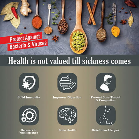 Mbdhwellness Immunohab | Natural Ayurvedic Immunity Booster For All Age Groups (Pack Of 3 400 Gm)