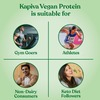 Kapiva Vegan Protein - Cookies And Cream | Post-Workout Recovery | 100% Plant Based Protein | 1 Kg