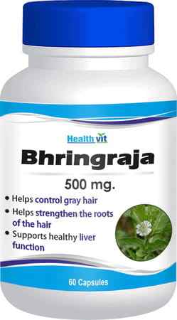 Healthvit Bhringraja 500 Mg - 60 Capsules