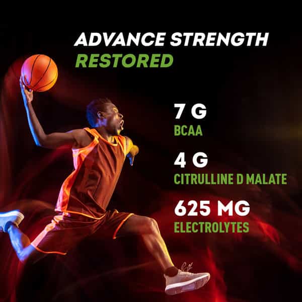 Bodyfirst Bcaa Advance | 30 Sachets | Green Apple