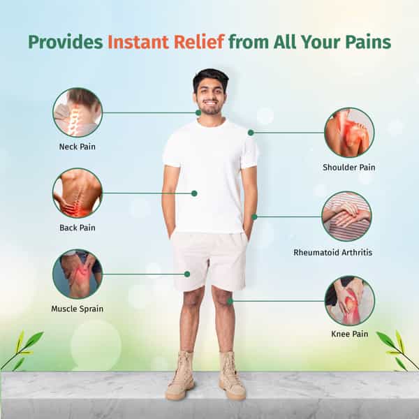 My Dr.pain Oil Relief Oil - Relieves Joint Pains & Body Pains - Aromatic | Non-Sticky 1 Liter