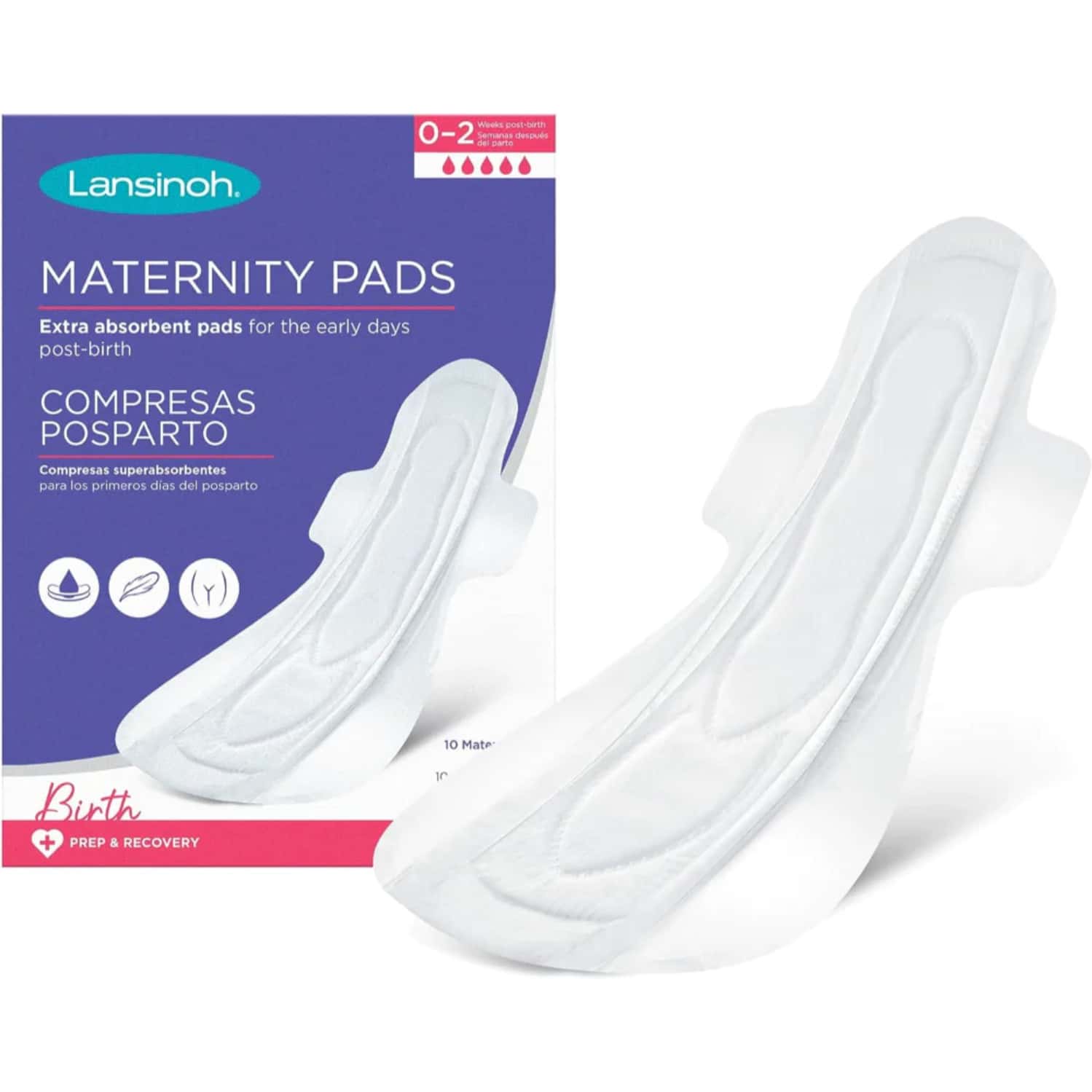 Lansinoh Maternity Pads L 10ct