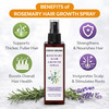 Coco Crush Rosemary Hair Growth Spray 100Ml | Leave-In | Rosemary & Lavender | 8-Week Supply