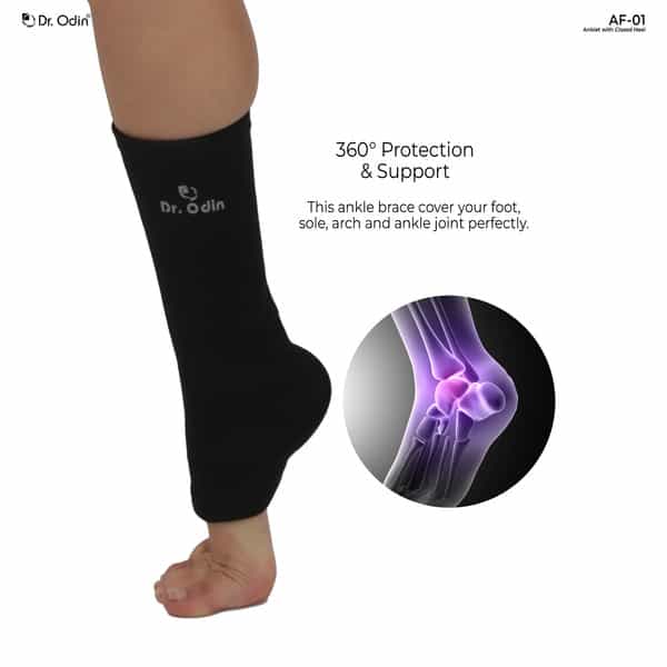 Dr. Odin Stylish Anklet With Closed Heel - Unmatched Support For Enhanced Stability (Xtra Large)