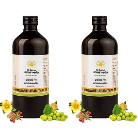 Kerala Ayurveda Dhanwantharam Thailam Black 450 Ml X Pack Of 2