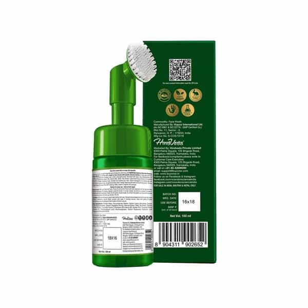 Wow Skin Science Aloe Vera Foaming Face Wash ( With Brush ) - 100Ml