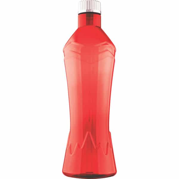 Rosa Glacier Red Water Bottle I 100 % Food Grade Plastic I Premium Leak- Break Proof I Set 3 *1Ltr