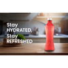 Rosa Glacier Red Water Bottle I 100 % Food Grade Plastic I Premium Leak- Break Proof I Set 3 *1Ltr
