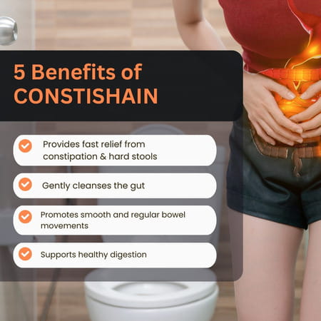 Sushain Constishain For Constipation Relief Bottle Of 30 Tablet