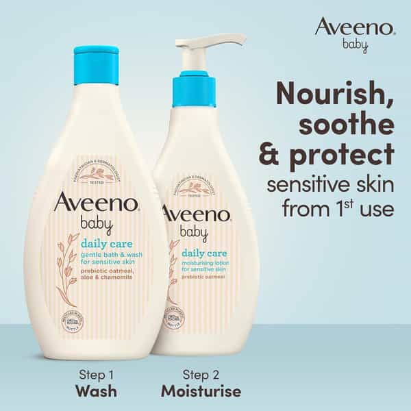 Aveeno Baby Daily Care Gentle Bath & Wash 400 Ml