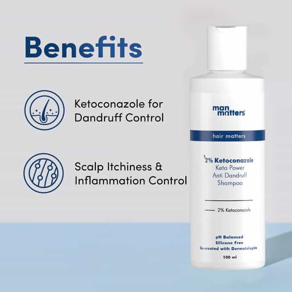 Man Matters Anti Dandruff Shampoo 100 Ml