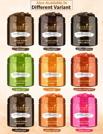 Spantra Almond Sugar Scrub 125gm