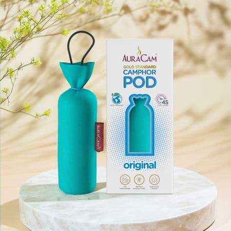 Auracam Gold Standard Camphor Pod Cone Original- Set Of 6