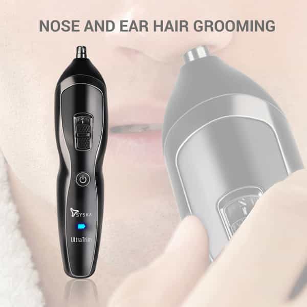 Syska Ht3333k Runtime: 60 Min Trimmer For Men (Black)