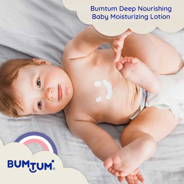 Bumtum Baby Body Lotion | Non-Sticky | Paraben & Sulfate Free | Derma Tested 200 Ml
