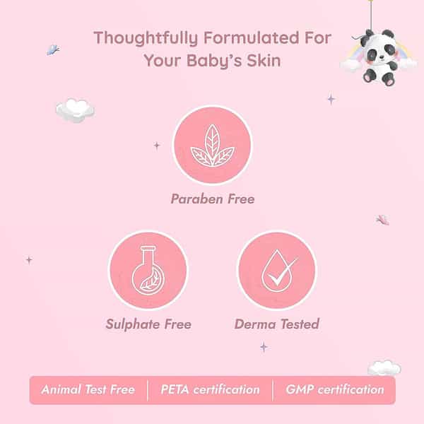 Bumtum Baby Body Lotion | Non-Sticky | Paraben & Sulfate Free | Derma Tested 200 Ml