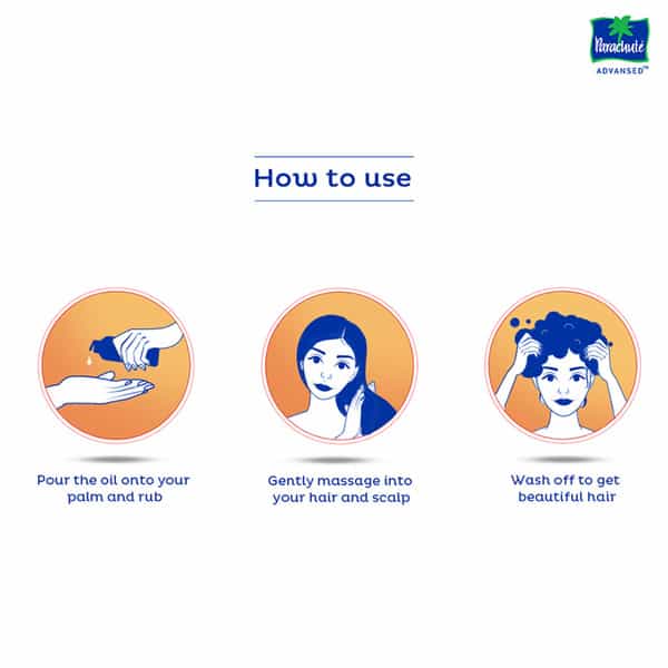 Parachute Advansed Ayurvedic Hot Oil Warming Coconut Hair Oil 190 Ml