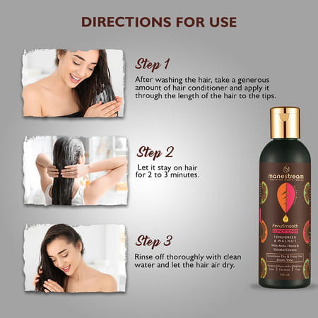 Manestream Fenusmooth Ayurvedic Conditioner Wth Fenugreek & Walnut (100 Ml)