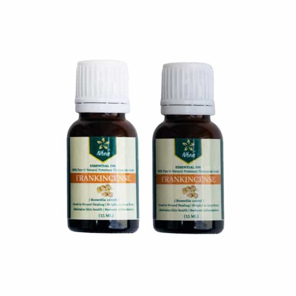 Nhea Frankincense Essential Oil 15Ml | 100 % Pure Undiluted Therapeutic Grade (Pack Of 2)