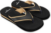 Liveasy Essentials Women's Diabetic & Orthopedic Slippers - Black With Yellow - Size Uk 8 / Us 11