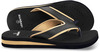 Liveasy Essentials Women's Diabetic & Orthopedic Slippers - Black With Yellow - Size Uk 8 / Us 11