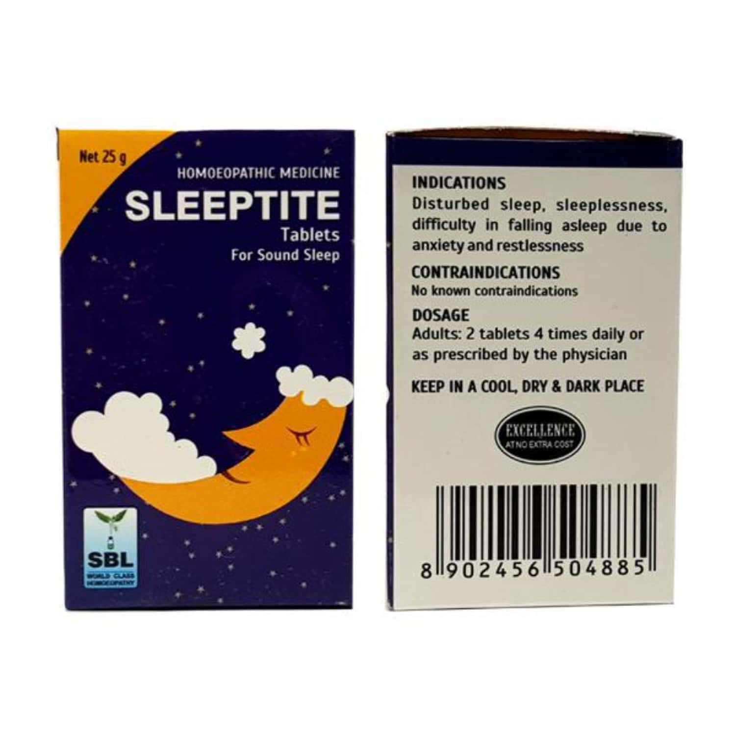 Sbl Sleeptite Tablet 25 Gm Pack Of 3