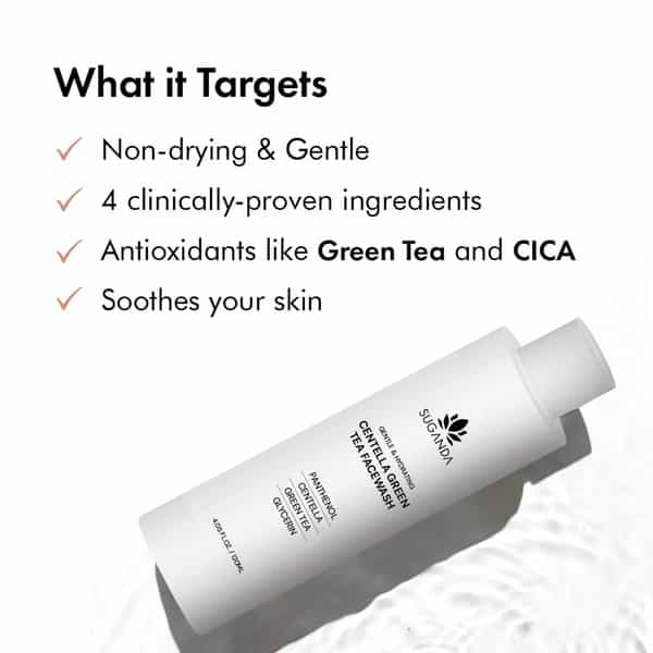 Suganda Centella Green Tea Face Wash 120 Ml