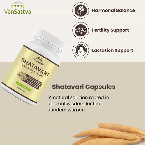 Vansattva Shatavari Capsule - 60N