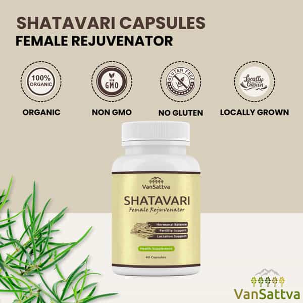 Vansattva Shatavari Capsule - 60N