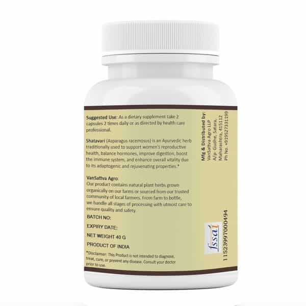 Vansattva Shatavari Capsule - 60N