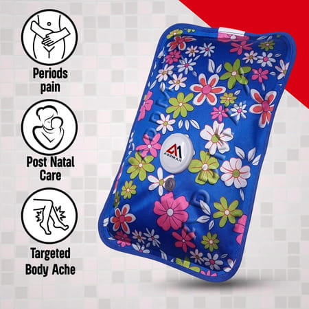 Addmax Electric Heating Gel Pad - Hot Water Bag Gel Pad For Pain Relief Cramps & Muscle Strain