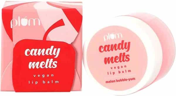 Plum Candy Melts Vegan Lip Balm | Melon Bubble-Yum- 12 Gm