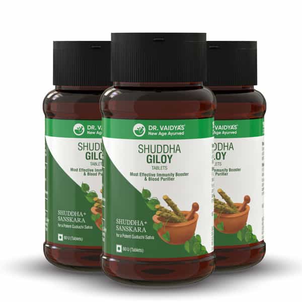 Dr. Vaidya's Shuddha Guduchi Tablet 60S P3(Giloy)