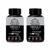 Earth King Triple Strength Omega 3 Fish Oil - 1000Mg - 120 Capsules (Pack Of 2)