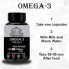 Earth King Triple Strength Omega 3 Fish Oil - 1000Mg - 120 Capsules (Pack Of 2)