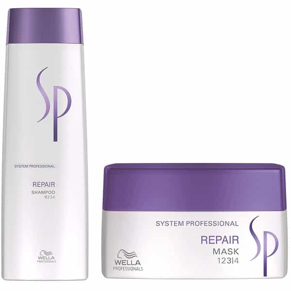 Wella Professionals Sp Repair Shampoo 250Ml And Mask 200Ml