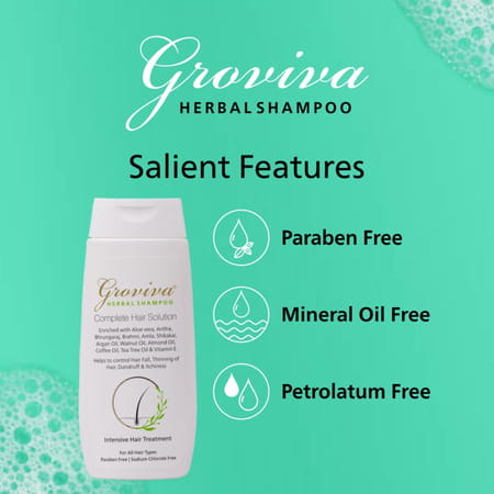Groviva Herbal Shampoo 100 Ml (Pack Of 1)