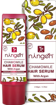 Ningen Chamomile Hair Serum With Argan | Damage Protection | 50g