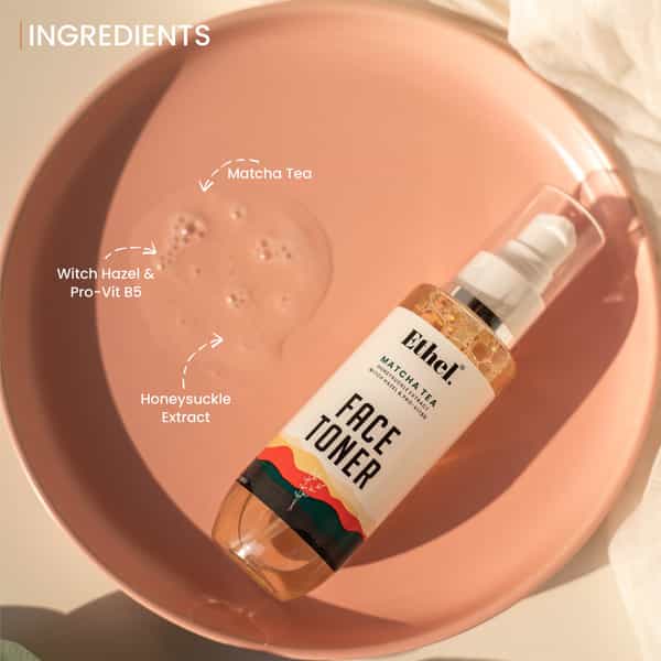 Ethel. Matcha Tea Face Toner 100Ml.