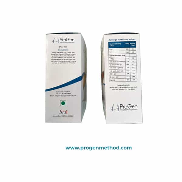 Progen Oatmeal | 15 G Of High Biological Value Protein Per Meal | Pack Of 7 | 105 Gm